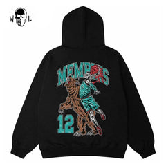 Warren Lotas Memphis Bear #12 Hoodie - Black