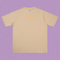 Gallery Dept. Minimalist DEPT. Short Sleeve T-Shirt - Khaki/Yellow