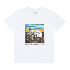 The North Face Taipei Skyline Graphic White T-Shirt