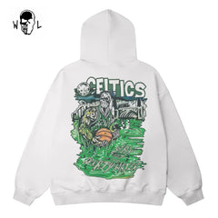 Warren Lotas Boston Celtics "Dirty Water" Hoodie - White