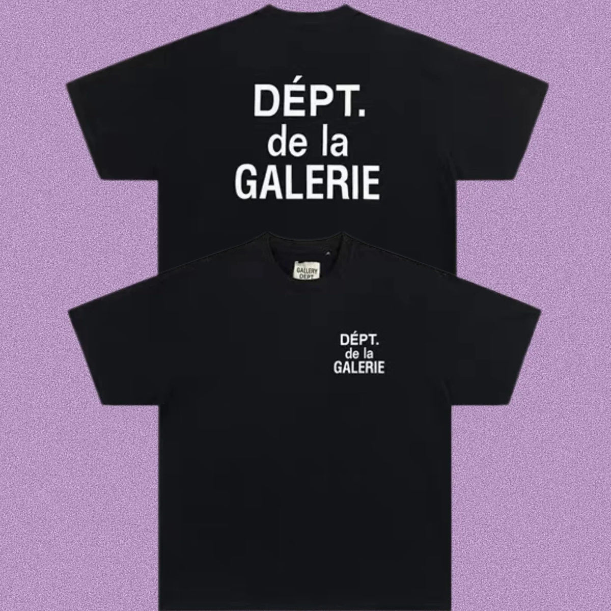 Gallery Dept. DÉPT. de la GALERIE Short Sleeve T-Shirt - Black/White