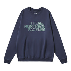 The North Face Paisley Half Dome Logo Crewneck Sweatshirt – Navy