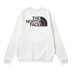 The North Face Oversized Half Dome Logo Crewneck Sweatshirt – White